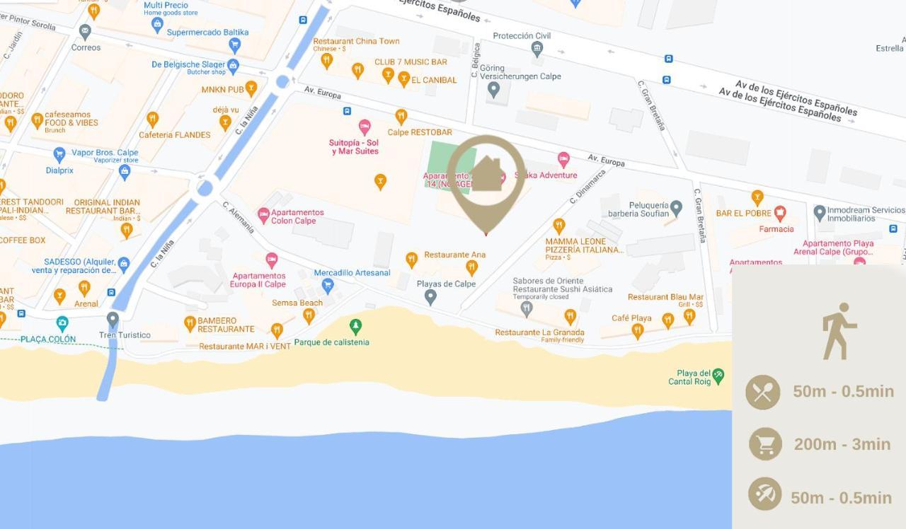 Apartamento Apolo XIV - Costa Carpediem Calpe Ngoại thất bức ảnh
